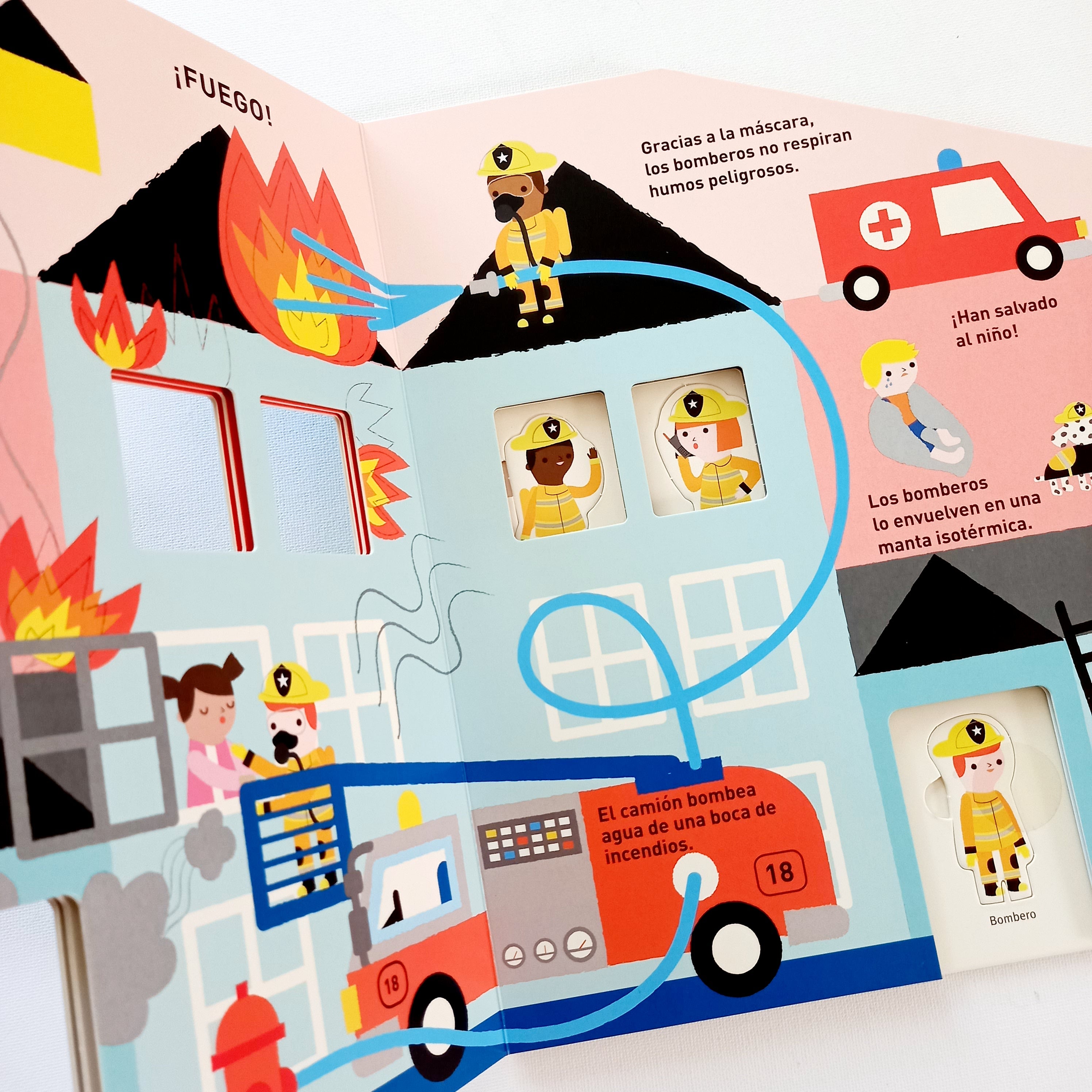 En el parque de bomberos. Libro carrusel En el parque de bomberos. Libro carrusel